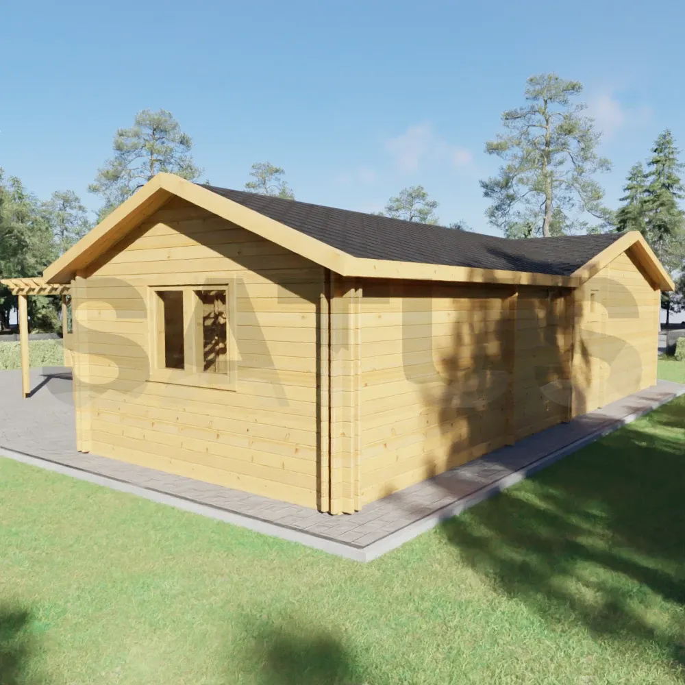 Alicante 14.46×11.5 m – wooden cabin, 110 m², 6 rooms – photo 4