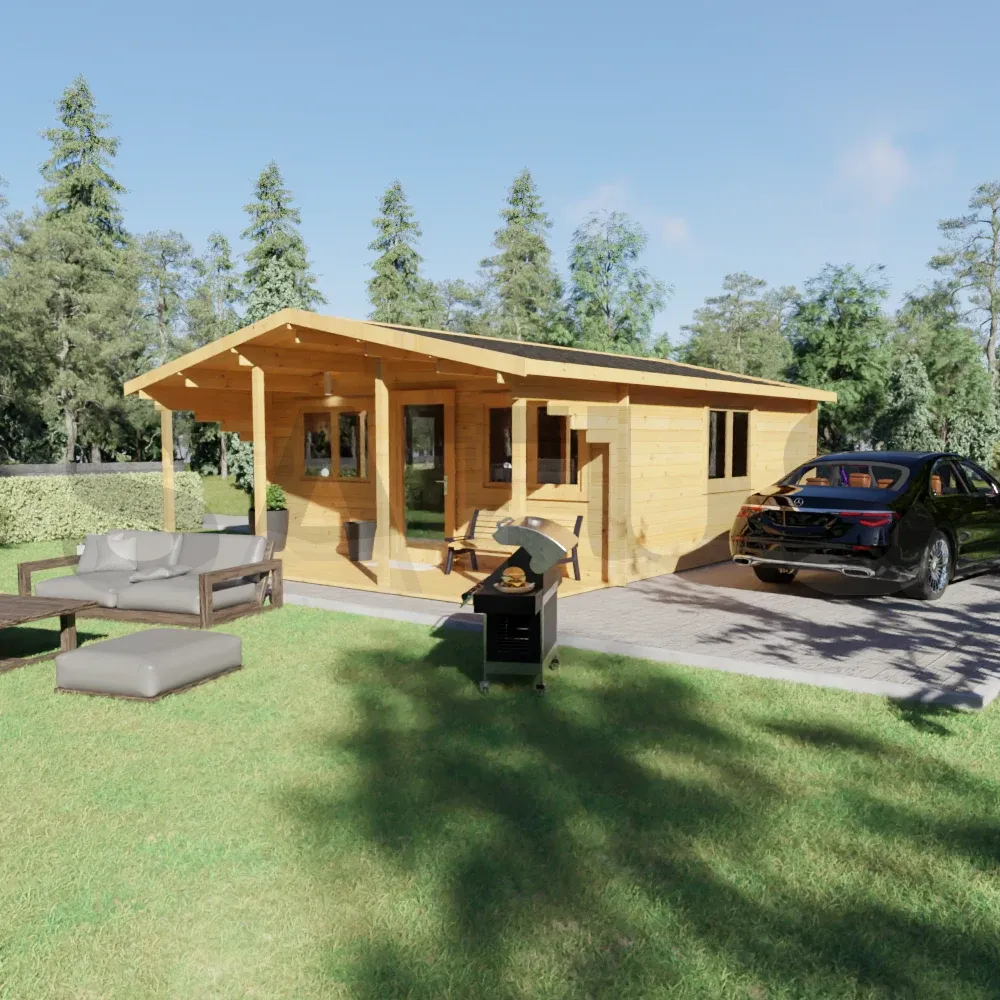 Avila 5.95×7.7 m – wooden cabin, 45.8 m², 1 room – photo 4