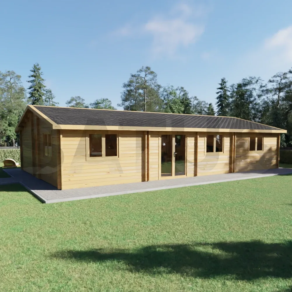 Benidorm 13.54×7.6 m – wooden cabin, 103 m², 6 rooms