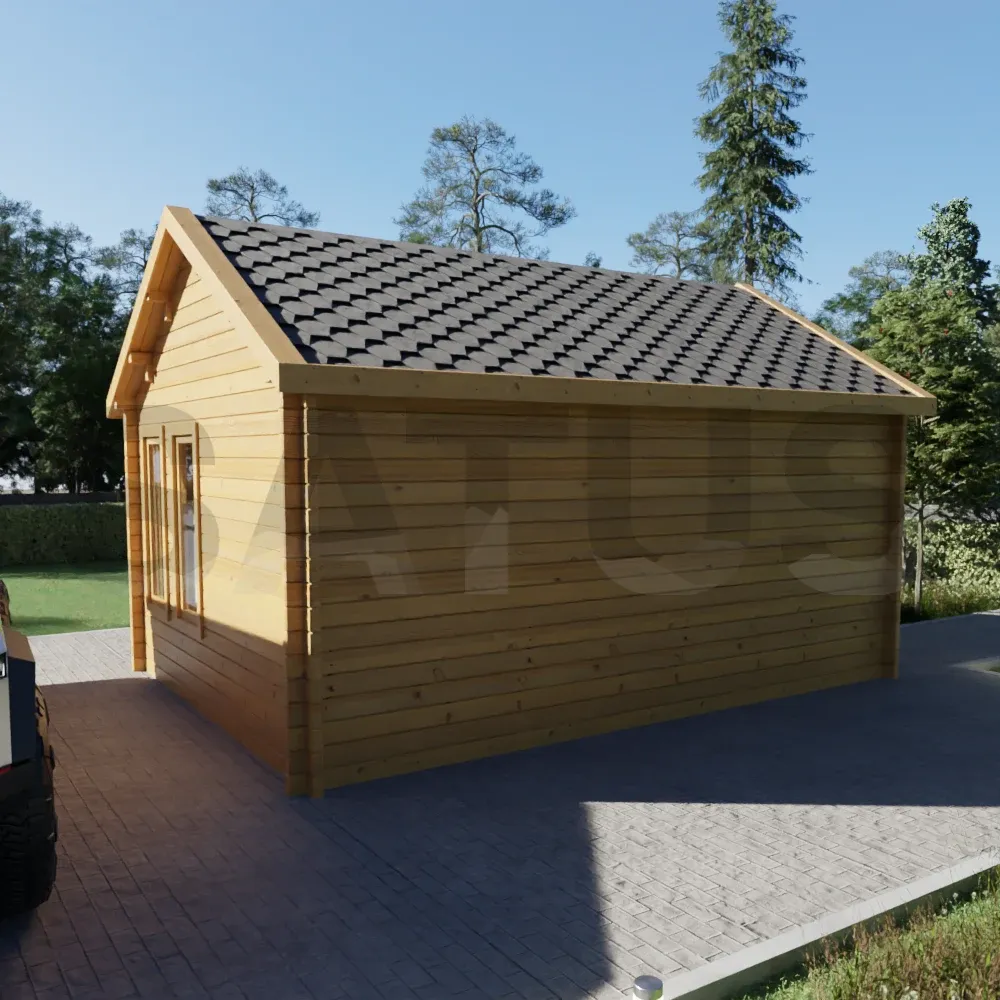 Boston 5.5x4 m – wooden cabin, 22 m², 1 room – photo 3