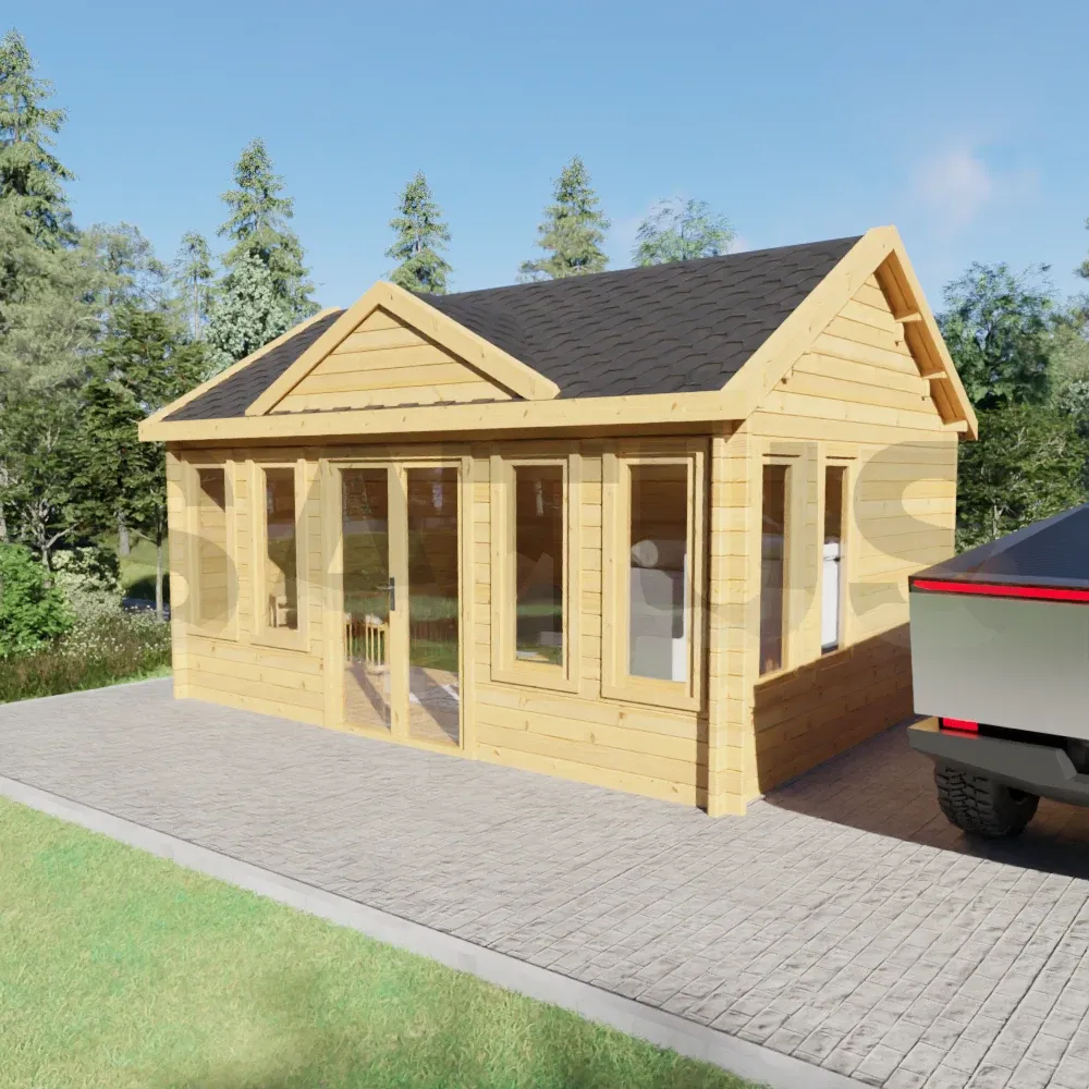 Boston 5.5x4 m – wooden cabin, 22 m², 1 room – photo 4