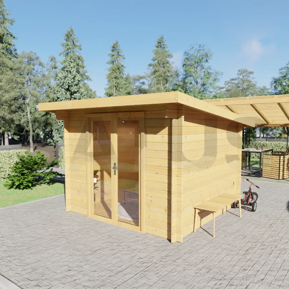 Bron 3×3 m – wooden cabin, 9 m², 1 room – photo 4