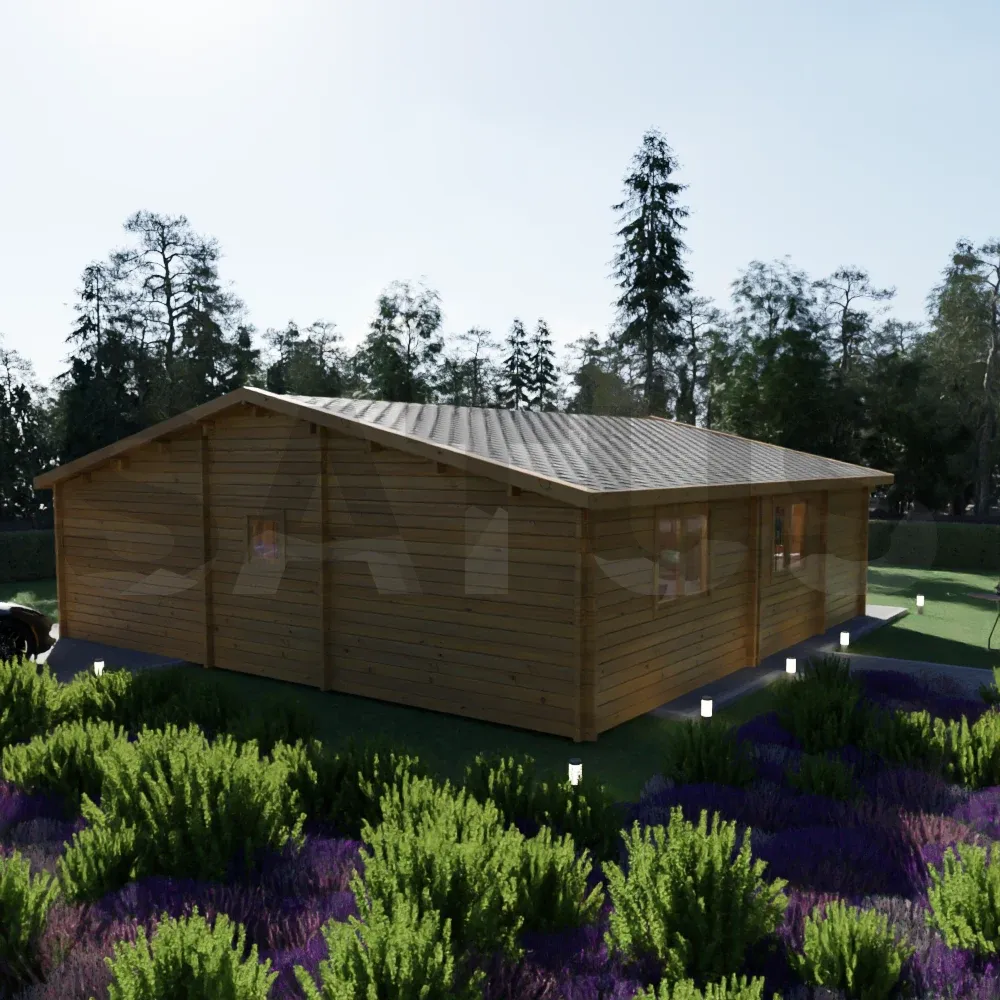 Cadiz 9×9 m – wooden cabin, 81 m², 6 rooms – photo 2