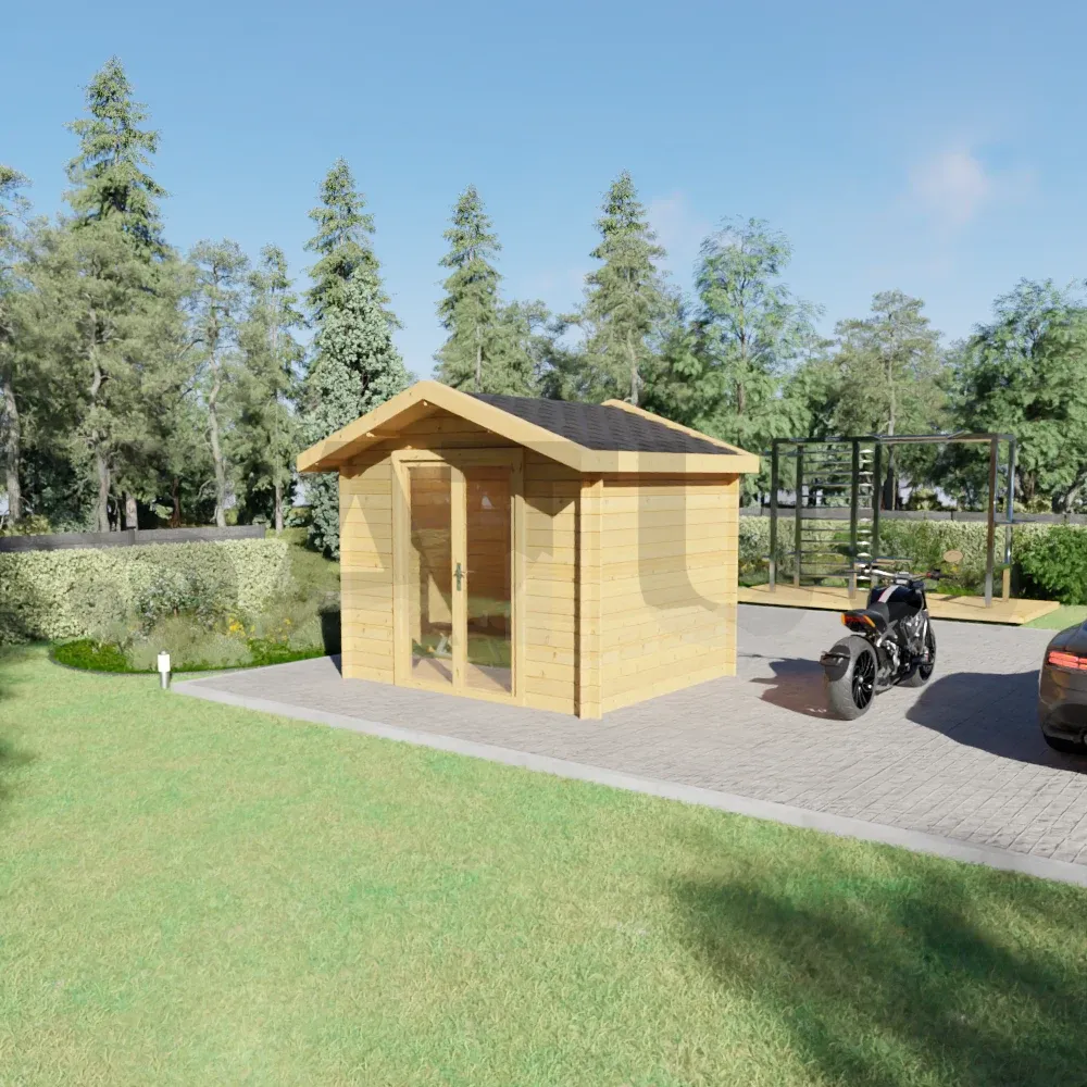 Feira 3×2.5 m – medinis namelis, 7.5 m², 1 patalpa – nuotrauka 4