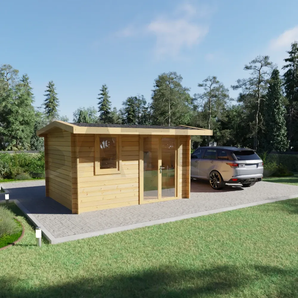Kemi 4×3 m – wooden cabin, 12 m², 1 room