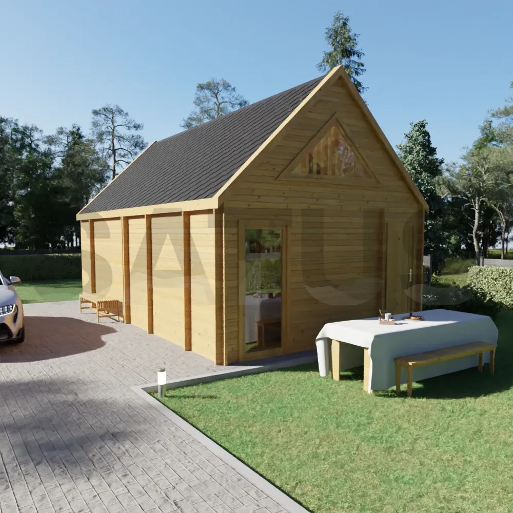 Modena 4.5×7.95 m – wooden cabin, 36 m², 4 rooms – photo 3