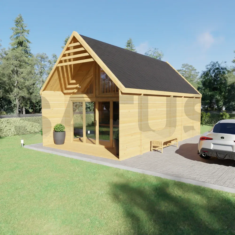 Modena 4.5×7.95 m – wooden cabin, 36 m², 4 rooms – photo 4