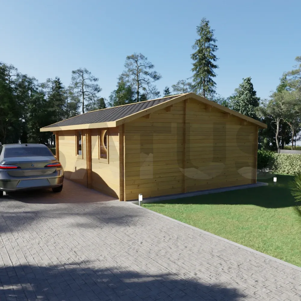 Padova 5.95×8 m – wooden cabin, 47.6 m², 3 rooms – photo 3