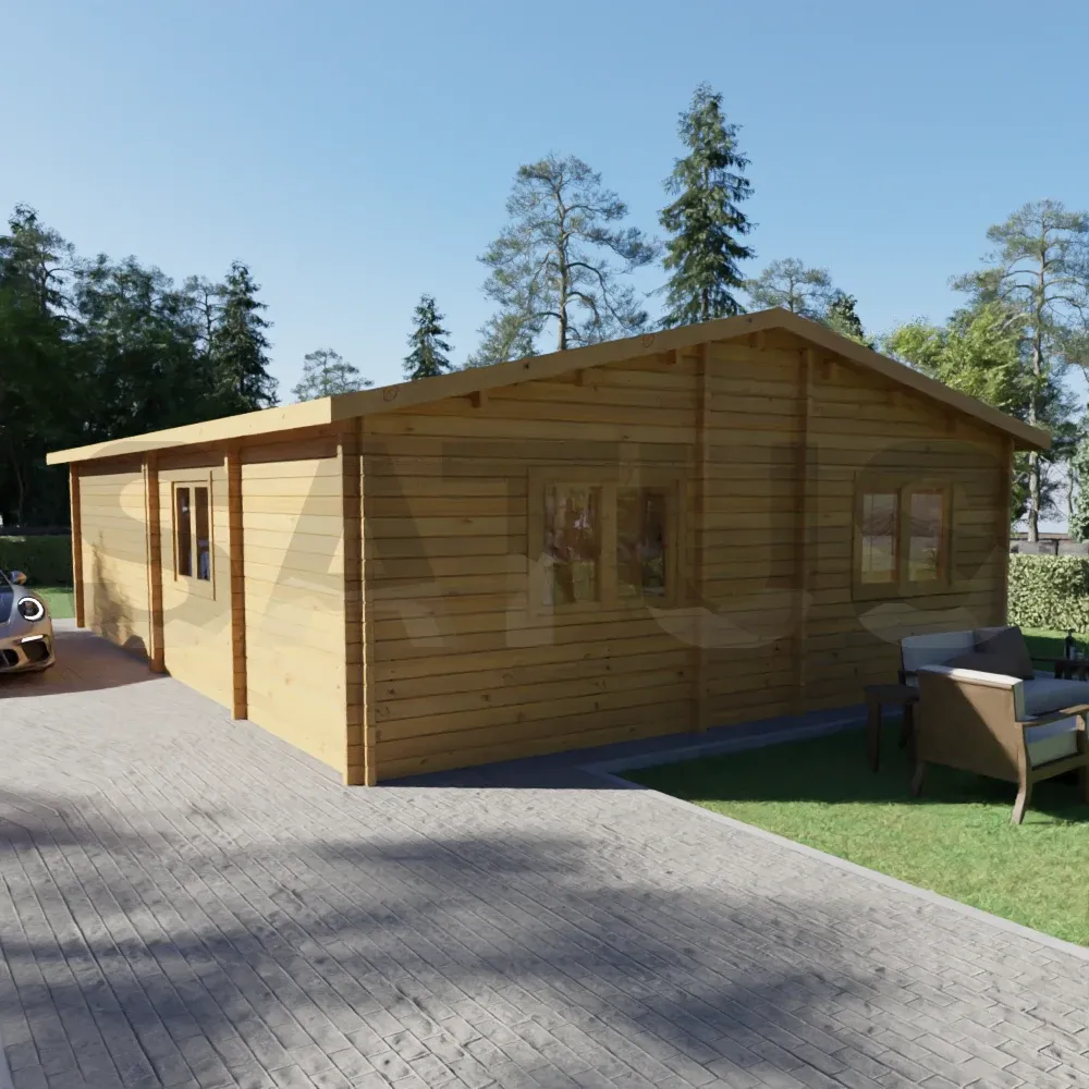 Seda 7.18×10.18 m – medinis namelis, 73 m², 5 patalpos – nuotrauka 3