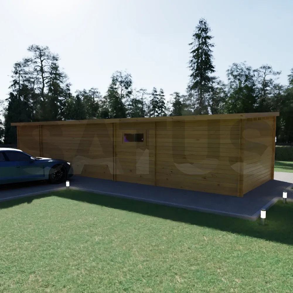 Sevilla 12.33×6.29 m – wooden cabin, 67.4 m², 3 rooms – photo 2