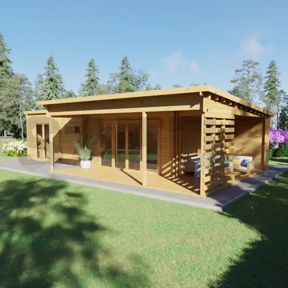 Sevilla 12.33×6.29 m – wooden cabin, 67.4 m², 3 rooms – photo 4