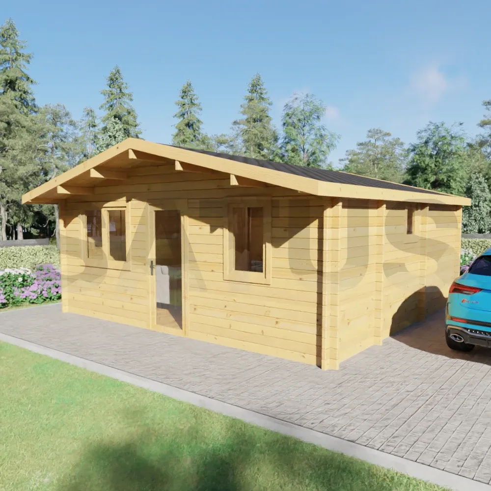 Vasto 5.95×5.95 m – wooden cabin, 35.4 m², 4 rooms – photo 4